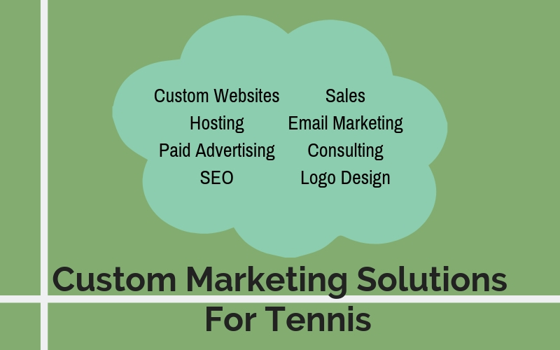 Custom tennis marketing services