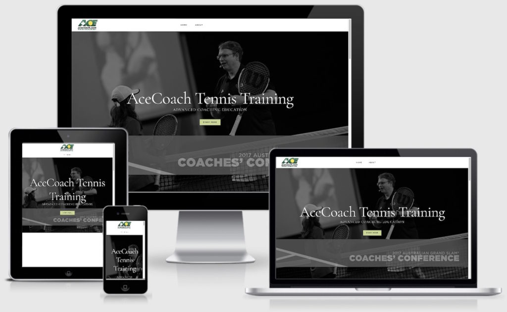 Tennis training website
